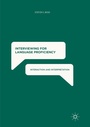 Cover: Interviewing for Language Proficiency - Palgrave Macmillan