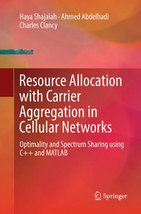 Enlarge image Cover: Resource Allocation with Carrier Aggregation in Cellular Networks - Springer