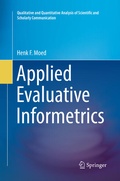 Cover: Applied Evaluative Informetrics - Springer