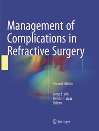 Enlarge image Cover: Management of Complications in Refractive Surgery - Springer