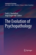 Cover: The Evolution of Psychopathology - Springer