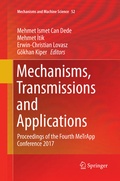 Cover: Mechanisms, Transmissions and Applications - Springer