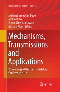 Enlarge image Cover: Mechanisms, Transmissions and Applications - Springer