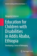 Cover: Education for Children with Disabilities in Addis Ababa, Ethiopia - Springer