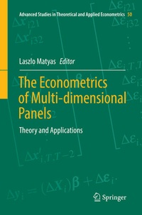 Enlarge image Cover: The Econometrics of Multi-dimensional Panels - Springer