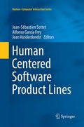 Cover: Human Centered Software Product Lines - Springer