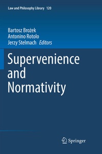 Enlarge image Cover: Supervenience and Normativity - Springer