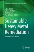 Cover: Sustainable Heavy Metal Remediation - Springer