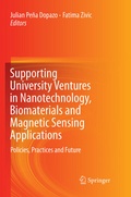 Cover: Supporting University Ventures in Nanotechnology, Biomaterials and Magnetic Sensing Applications - Springer