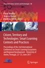 Cover: Citizen, Territory and Technologies: Smart Learning Contexts and Practices - Springer
