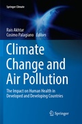 Cover: Climate Change and Air Pollution - Springer
