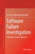 Cover: Software Failure Investigation - Springer
