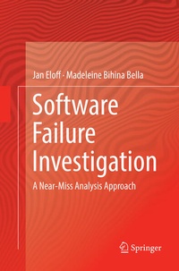 Enlarge image Cover: Software Failure Investigation - Springer