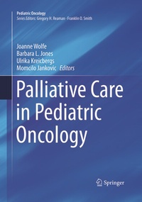 Abbildung von: Palliative Care in Pediatric Oncology - Springer