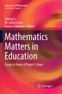 Cover: Mathematics Matters in Education - Springer