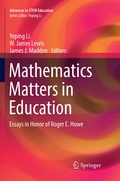 Cover: Mathematics Matters in Education - Springer