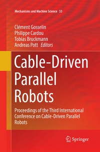 Enlarge image Cover: Cable-Driven Parallel Robots - Springer