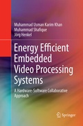 Cover: Energy Efficient Embedded Video Processing Systems - Springer