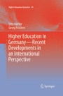 Cover: Higher Education in Germany-Recent Developments in an International Perspective - Springer