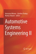 Cover: Automotive Systems Engineering II - Springer