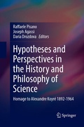 Cover: Hypotheses and Perspectives in the History and Philosophy of Science - Springer