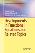 Bild: Developments in Functional Equations and Related Topics - Springer
