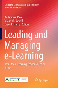 Enlarge image Cover: Leading and Managing e-Learning - Springer