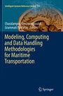 Cover: Modeling, Computing and Data Handling Methodologies for Maritime Transportation - Springer