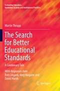Cover: The Search for Better Educational Standards - Springer