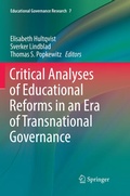 Cover: Critical Analyses of Educational Reforms in an Era of Transnational Governance - Springer