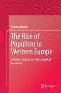 Cover: The Rise of Populism in Western Europe - Springer