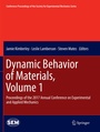 Cover: Dynamic Behavior of Materials, Volume 1 - Springer