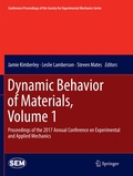 Cover: Dynamic Behavior of Materials, Volume 1 - Springer