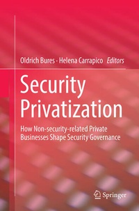 Enlarge image Cover: Security Privatization - Springer