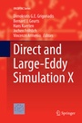 Cover: Direct and Large-Eddy Simulation X - Springer