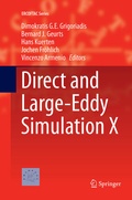 Cover: Direct and Large-Eddy Simulation X - Springer