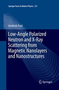 Abbildung von: Low-Angle Polarized Neutron and X-Ray Scattering from Magnetic Nanolayers and Nanostructures - Springer