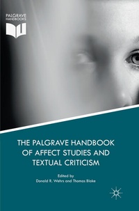 Enlarge image Cover: The Palgrave Handbook of Affect Studies and Textual Criticism - Palgrave Macmillan