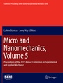 Bild: Micro and Nanomechanics, Volume 5 - Springer