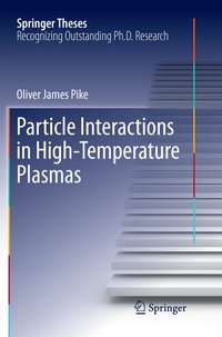 Abbildung von: Particle Interactions in High-Temperature Plasmas - Springer