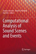Cover: Computational Analysis of Sound Scenes and Events - Springer