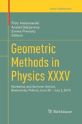 Bild: Geometric Methods in Physics XXXV - Birkh&auml;user