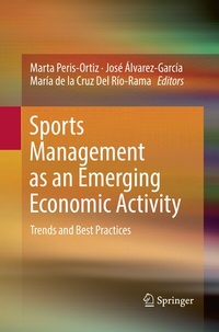 Abbildung von: Sports Management as an Emerging Economic Activity - Springer