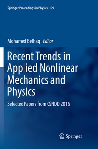 Bild vergrößern Bild: Recent Trends in Applied Nonlinear Mechanics and Physics - Springer