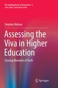 Cover: Assessing the Viva in Higher Education - Springer