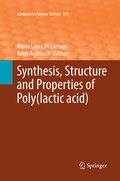 Cover: Synthesis, Structure and Properties of Poly(lactic acid) - Springer
