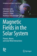 Cover: Magnetic Fields in the Solar System - Springer