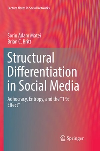 Enlarge image Cover: Structural Differentiation in Social Media - Springer