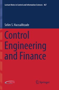 Enlarge image Cover: Control Engineering and Finance - Springer