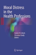 Cover: Moral Distress in the Health Professions - Springer